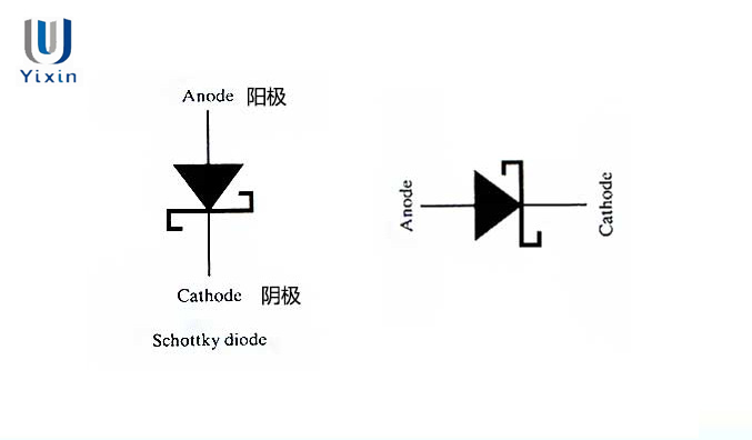 肖特基二極管符號