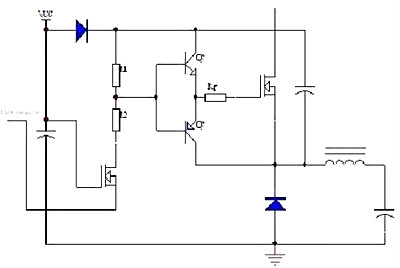 N溝道場效應管開關電路圖