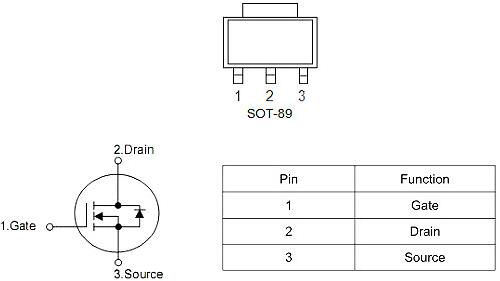 常用場(chǎng)效應(yīng)管貼片封裝管腳圖和種類 常用場(chǎng)效應(yīng)管貼片封裝管腳圖和種類