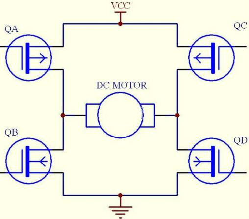 H橋MOG管驅動電路