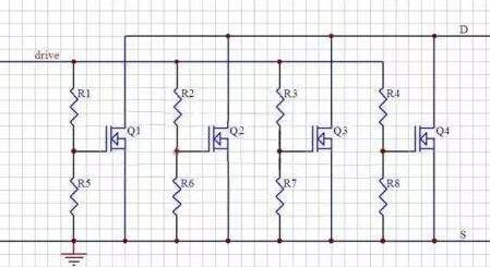 MOS管并聯 MOS管并聯