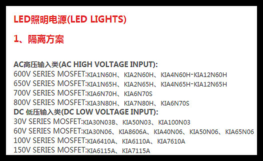 led燈的工作原理