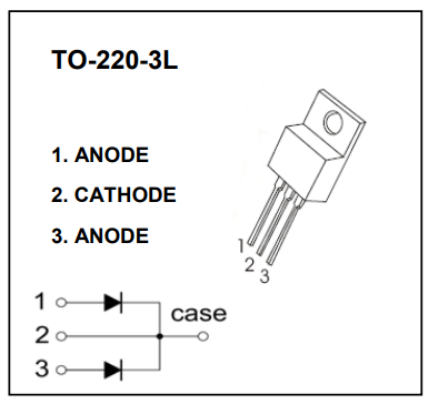 肖特基整流二極管 肖特基整流二極管