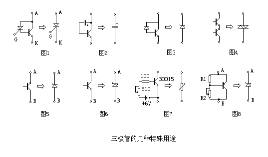 三極管的用途 三極管的用途