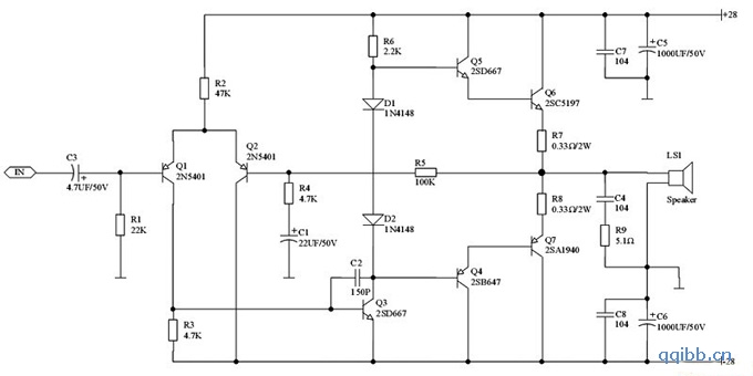 晶體管OCL功放 晶體管OCL功放