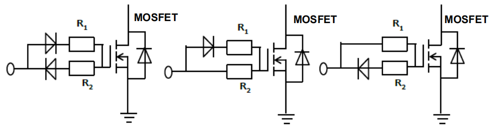 MOS管驅(qū)動電阻器