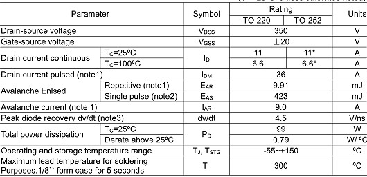MOS管350V MOS管350V