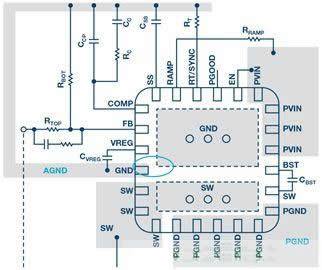 開關穩壓器的接地處理 開關穩壓器的接地處理