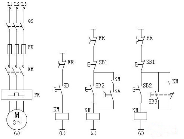 三極管自鎖電路 三極管自鎖電路