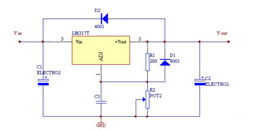 lm317可調(diào)穩(wěn)壓電源 lm317可調(diào)穩(wěn)壓電源