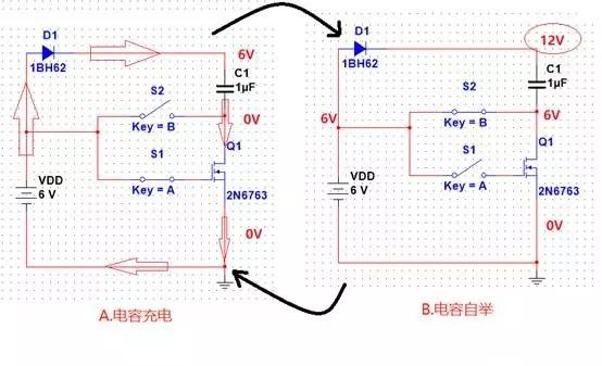 電容自舉電路 電容自舉電路