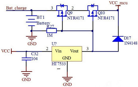 MOS管防倒灌電路 MOS管防倒灌電路