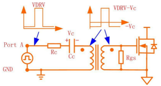 MOS管驅動變壓器隔離電路 MOS管驅動變壓器隔離電路