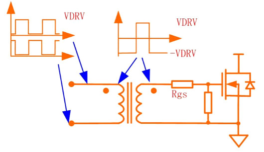 MOS管驅動變壓器隔離電路 MOS管驅動變壓器隔離電路