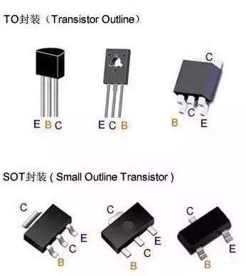 三極管封裝以及引腳定義