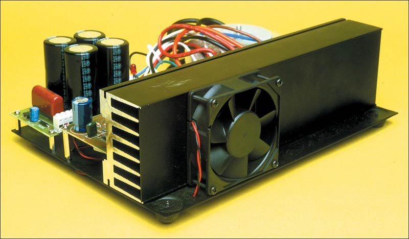 200W場效應管音頻功率放大器圖解