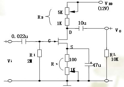 場(chǎng)效應(yīng)管之基本應(yīng)用:共源極放大器 場(chǎng)效應(yīng)管之基本應(yīng)用:共源極放大器