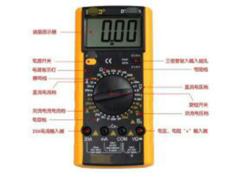 使用萬用表測試整流橋堆好與壞