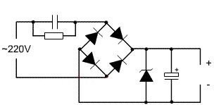 電容降壓整流電路和電流計(jì)算方式解析