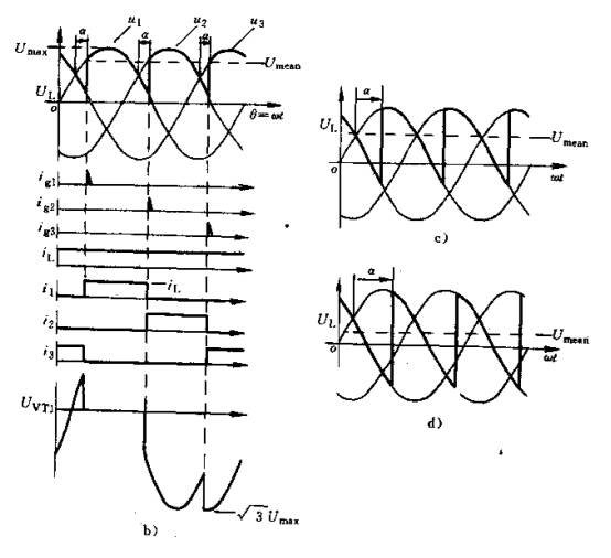 三相半波可控整流電路解析 三相半波可控整流電路解析