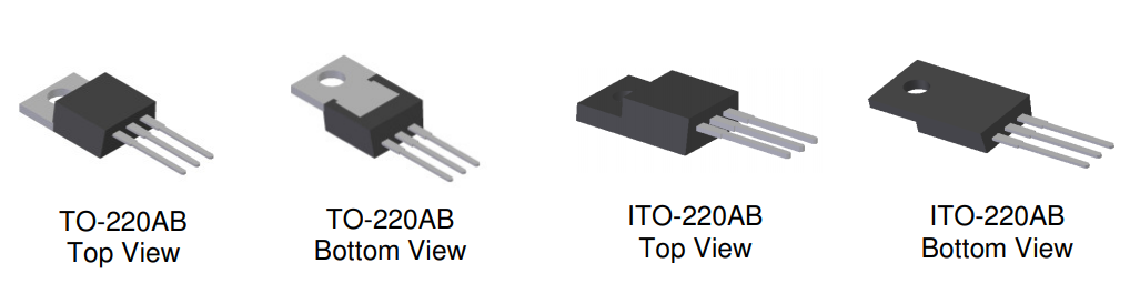 MBR10200CT/FCT雙二極管管腳