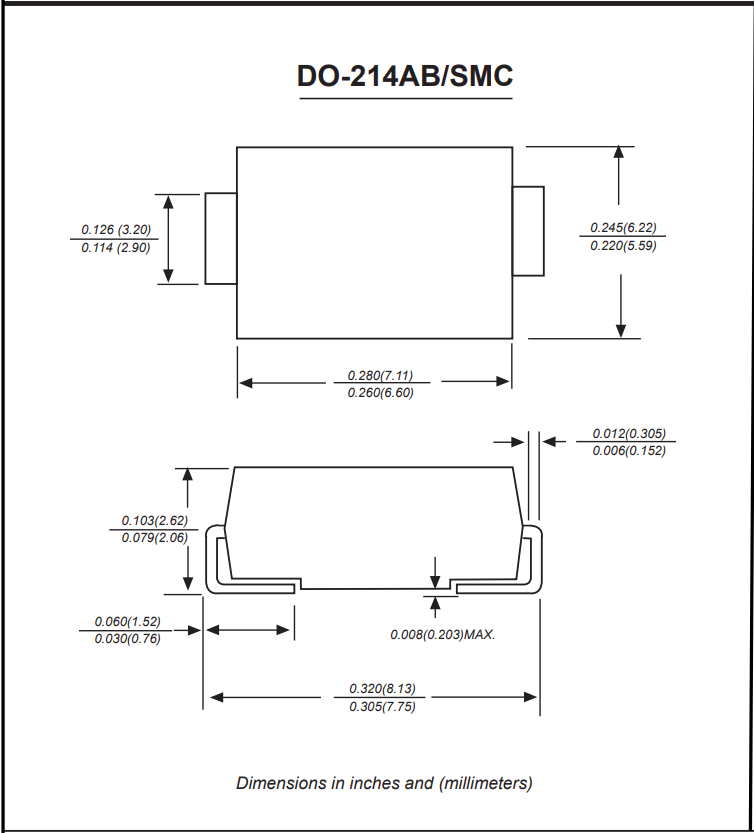 SS1045,SS1060,SS10100肖特基二極管SMC封裝 SS1045,SS1060,SS10100肖特基二極管SMC封裝