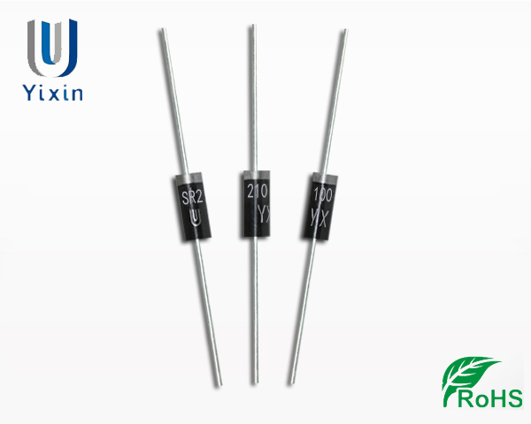 SR2100/DO-15直插肖特基二極管封裝外觀 SR2100/DO-15直插肖特基二極管封裝外觀