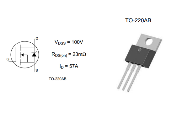 IRF3710 TO-220參數和中文資料 - 場效應MOS管 - 壹芯微 IRF3710 TO-220參數和中文資料 - 場效應MOS管 - 壹芯微