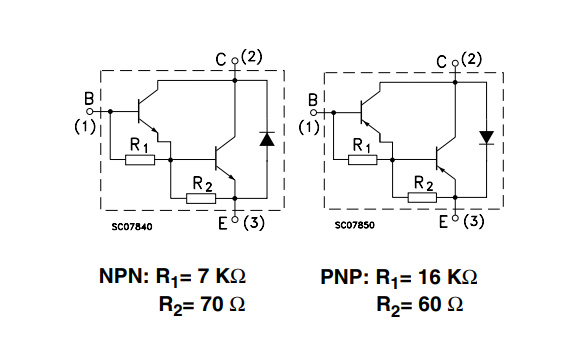 TIP122 TO-220/TO-252參數(shù)和中文資料 - 晶體管 - 壹芯微