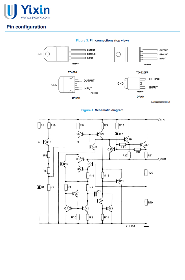 L7812引腳配置 L7812引腳配置