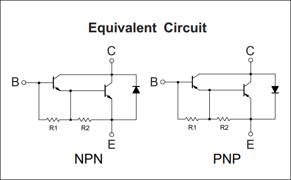 TIP127,TO-220電路符號