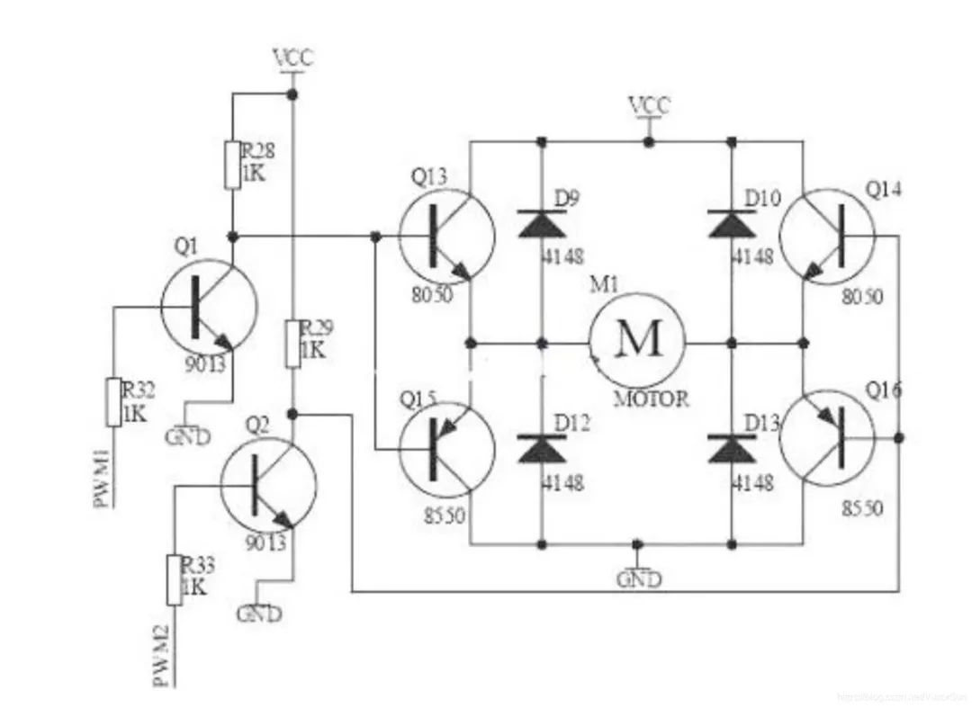 PWM驅動MOS管H橋電路解析-壹芯微 PWM驅動MOS管H橋電路解析-壹芯微