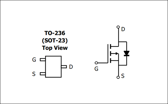 AO3401,SOT23MOS場(chǎng)效應(yīng)管 封裝 引腳圖 電路符號(hào) AO3401,SOT23MOS場(chǎng)效應(yīng)管 封裝 引腳圖 電路符號(hào)