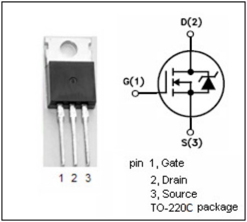 12N65封裝引腳 12N65封裝引腳