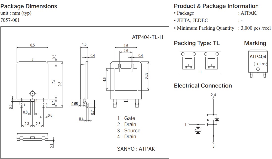 ATP404封裝規格 ATP404封裝規格