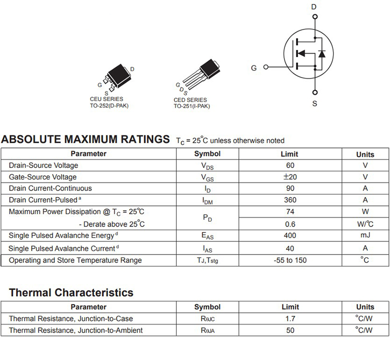 CEU6042參數 CEU6042參數