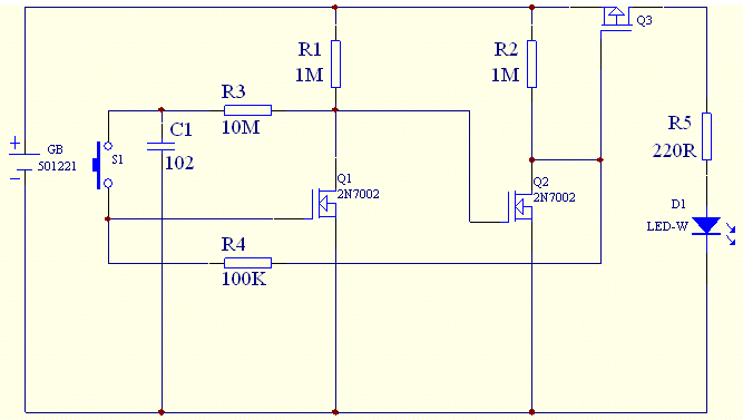 使用MOS場效應管實現低功耗雙穩態電路 - 壹芯微