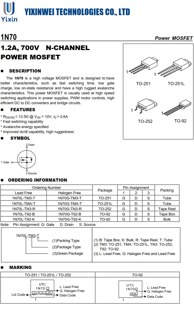 1N70G-TN3-R 1N70G-TN3-R