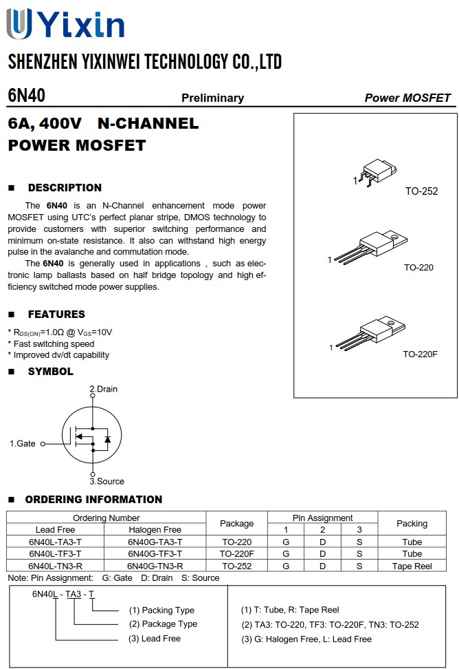 6N40L-TN3-G 6N40L-TN3-G