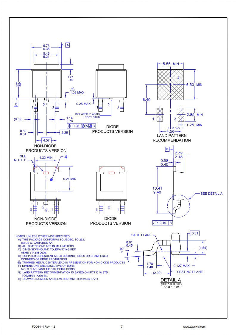 FDD8444規格書 FDD8444規格書