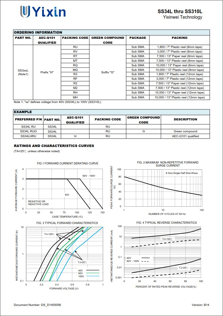 SS34L規(guī)格書 SS34L規(guī)格書
