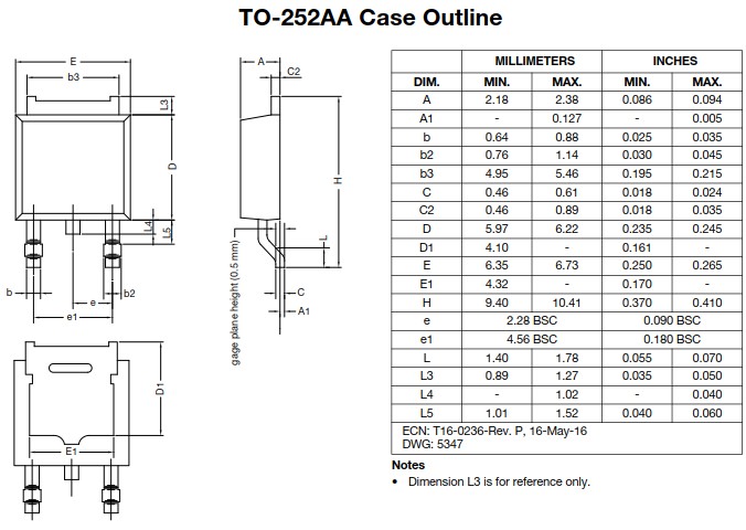 IRFR430A封裝 IRFR430A封裝