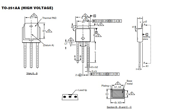 IRFR430A封裝 IRFR430A封裝