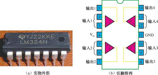 集成電路LM324 集成電路LM324