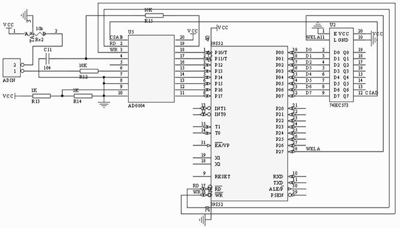 A/D電路圖 A/D電路圖