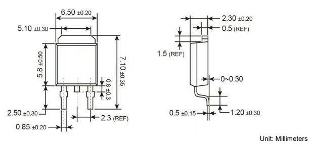 TSM6N50CP封裝規(guī)格