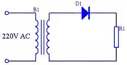 半波整流電路圖