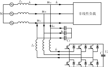 有源濾波器示意圖 有源濾波器示意圖