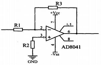 AD8041反比例放大電路 AD8041反比例放大電路
