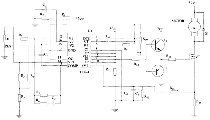 系統的實現電路
